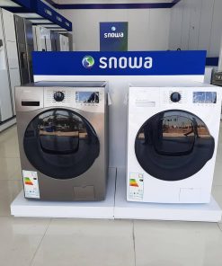 ماشین لباسشویی اسنوا مدل ادواش رنگ سفید و نقره ای