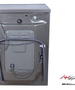 ماشین لباسشویی بست مدل BWD-5812 ظرفیت 5 کیلوگرم رنگ سیلور