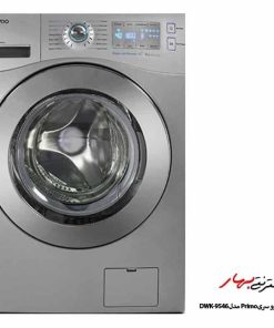 ماشین لباسشویی دوو مدل DWK-9546 سری وایت لند پریمو ظرفیت 9 کیلوگرم درب هیرلاین موتور دایرکت درایو
