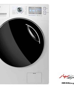 ماشین لباسشویی دوو مدل DWK-9540 سری وایت لند پریمو ظرفیت 9 کیلوگرم سفید درب هیر لاین موتور دایرکت درایو