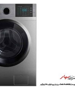 ماشین لباسشویی دوو مدل Dwk-Pro84GB سری ذِن پرو ظرفیت 8 کیلوگرم