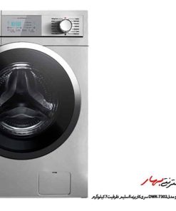 ماشین لباسشویی دوو مدل DWK-7302 سری کاریزما اسلیم ظرفیت 7 کیلوگرم