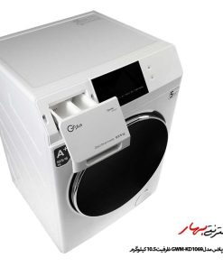 ماشین لباسشویی جی پلاس مدل GWM-KD1069 ظرفیت 10.5 کیلوگرم