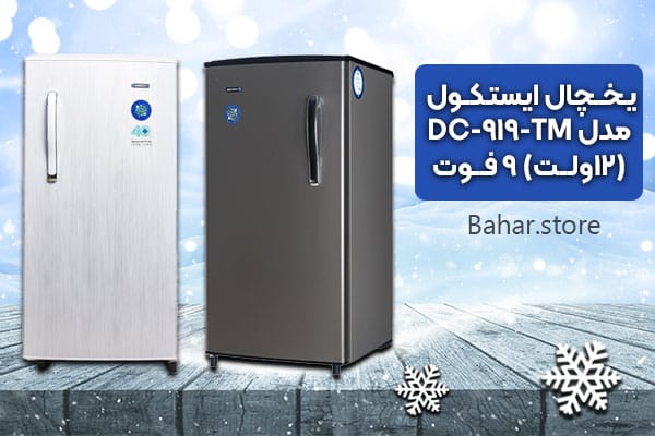 یخچال ایستکول مدلTM-919-DC-(12ولت) 9-فوت
