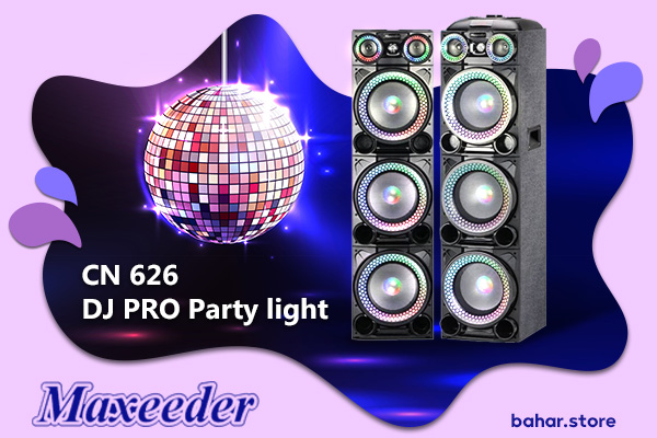 اسپیکر-و-باند-مکسیدر-مدل-CN-626-دی-جی-پارتی-لایت-DJ-PRO-Party-light