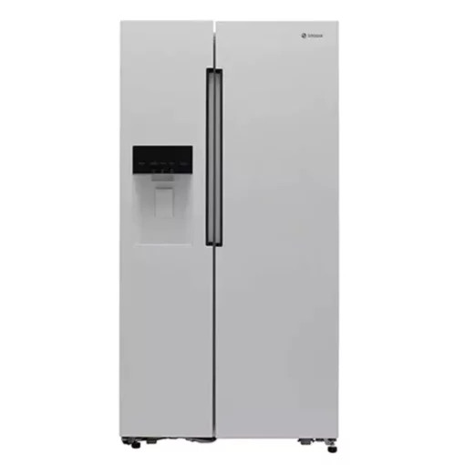 یخچال فریزر ساید بای ساید هوشمند مدل NH نوژا S1Di-S100-W از برند اسنوا