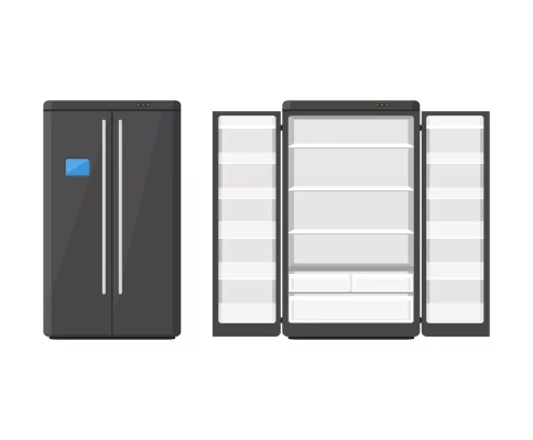 تفاوت یخچال ساید بای ساید و یخچال دوقلو