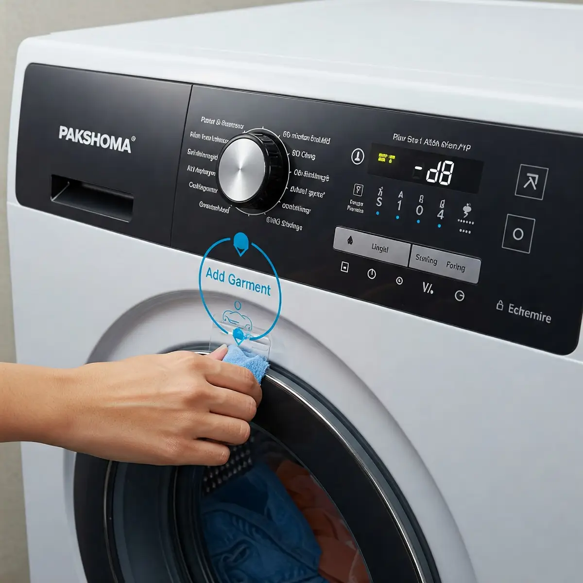 اضافه کردن لباس در حین کار (Add Garment)