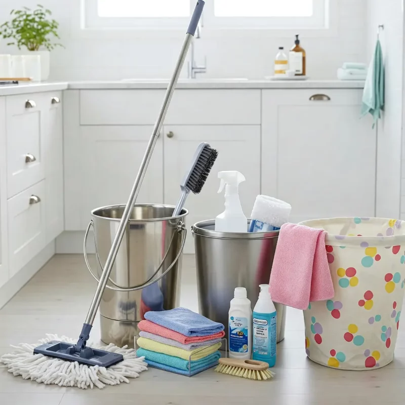 لیست جهیزیه لوازم نظافت